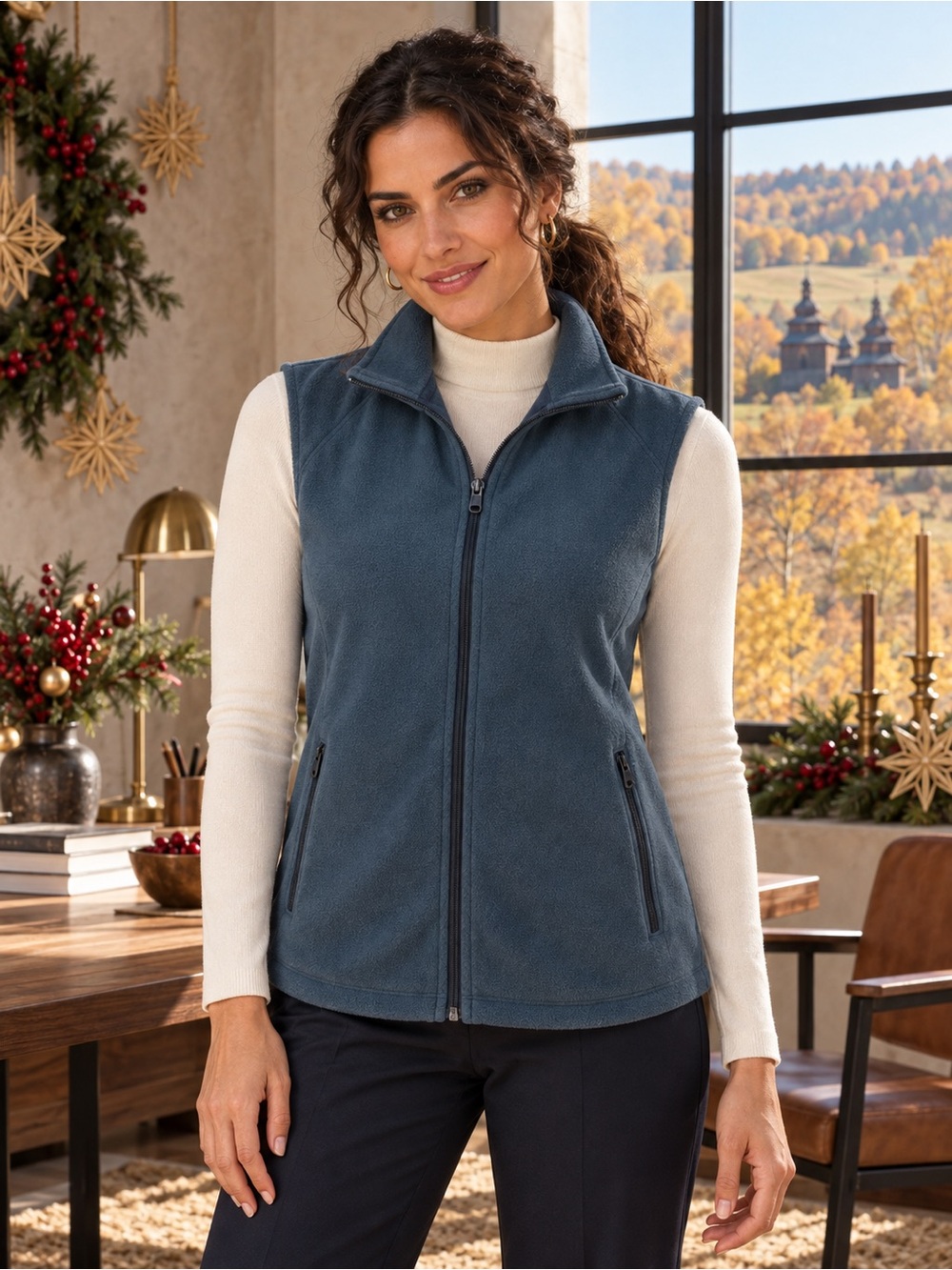 L.L. Bean Black Vest